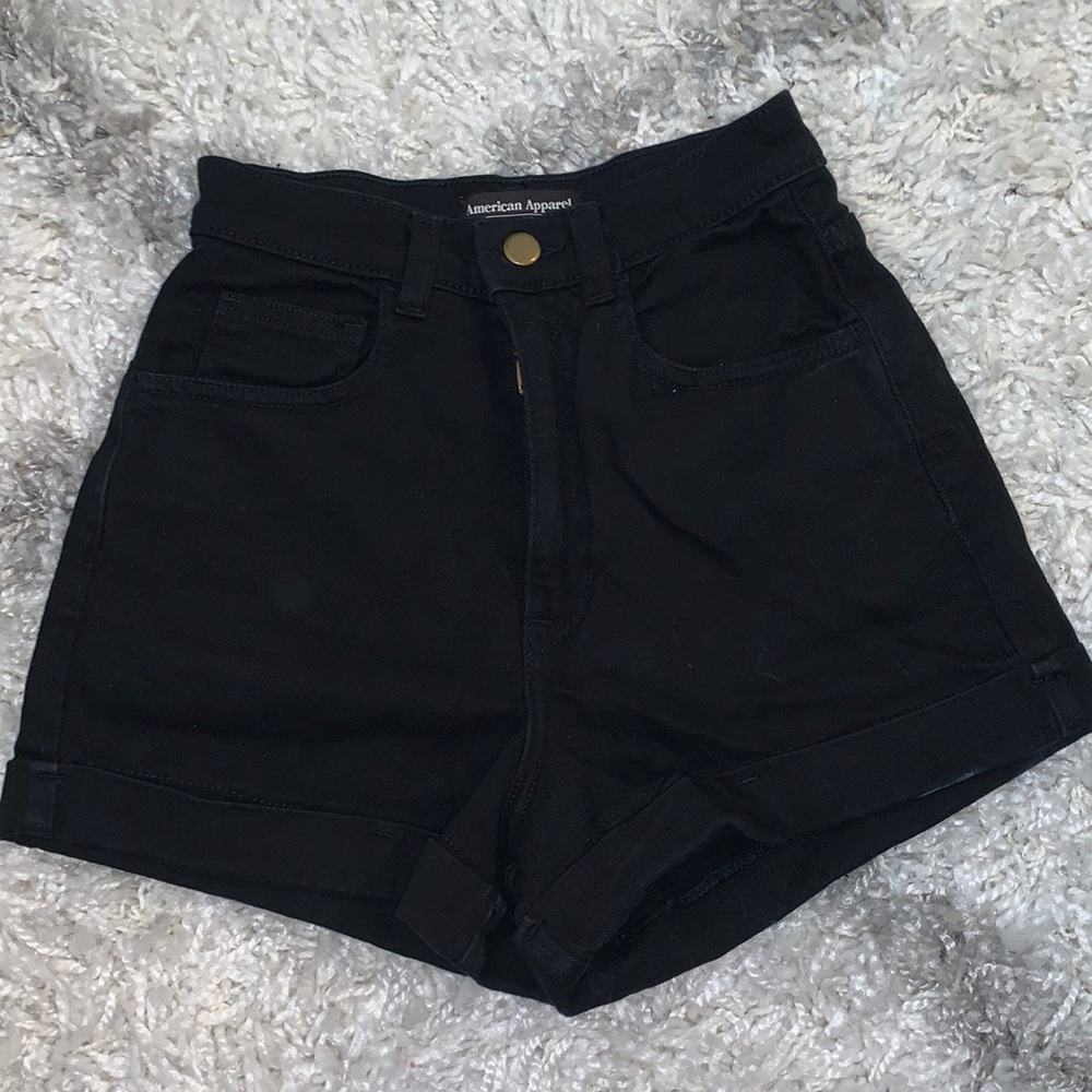American Apparel High Waisted Shorts